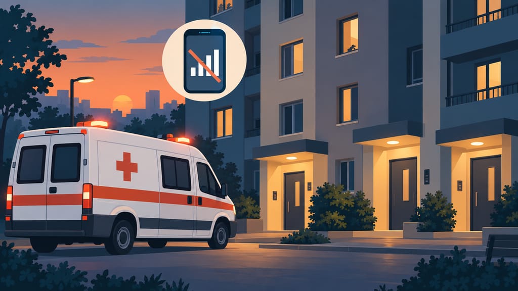 East Harish Resident Says Ambulance Delay Was Linked to Poor Mobile Reception, Reviving Questions About Coverage in the City