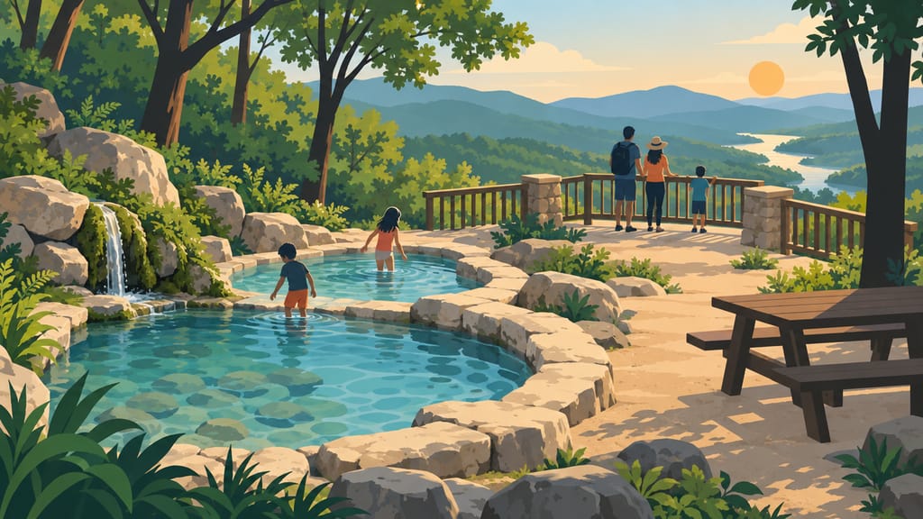Family Outing Within 15 Minutes of Harish: Yedidya Spring Near Tal Menashe Offers Pools, Woodland and a Viewpoint