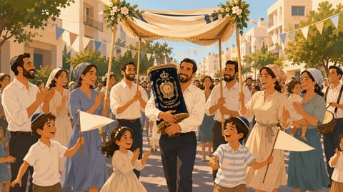 Harish's Meir HaShachar Community Marks Its Second Torah Scroll in a Year and a Half