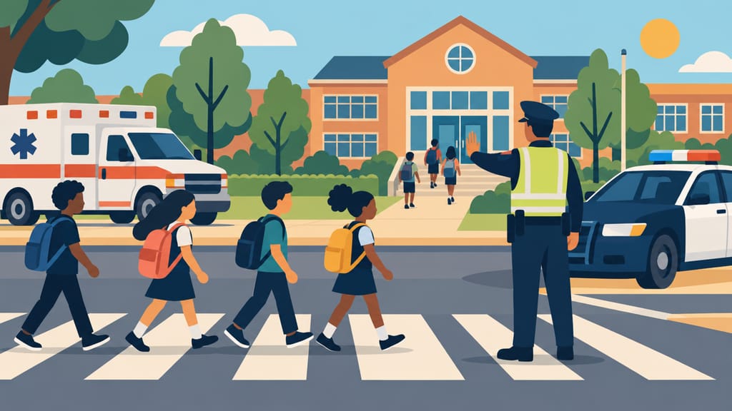 Police and MDA Teach Road Safety at Etgarei HeAtid Community Day
