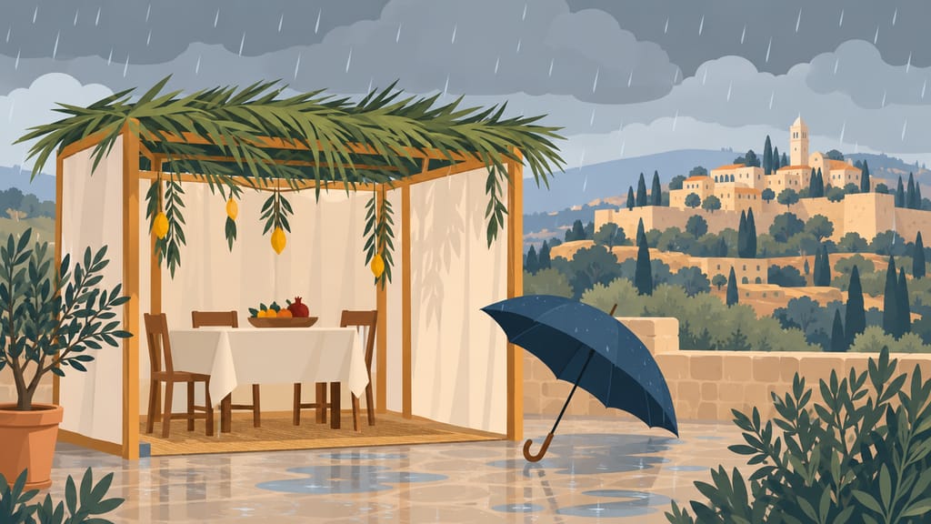 Rain Possible at the End of Sukkot: Harish Forecast for the Coming Days