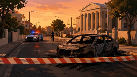 Suspect Arrested, Then Released, in Shoham Street Car Arson Investigation