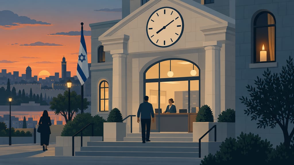 Tisha B'Av Week in Harish: City Hall Hours, Mikveh Times and Service Updates